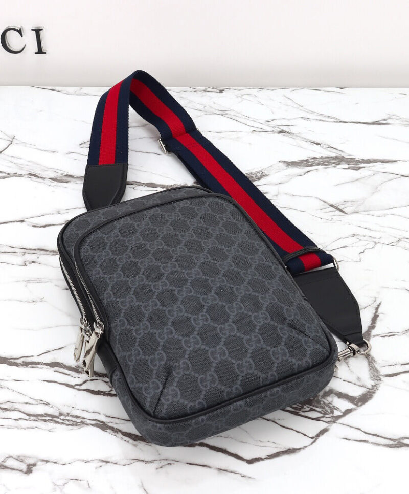Gucci Small GG Crossbody Bag 822073 Black
